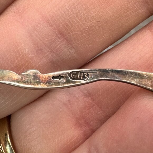 Amsterdam Souvenir Demitasse Spoon 800 Silver With Enamel Coat Of Arms Design - Picture 5 of 7